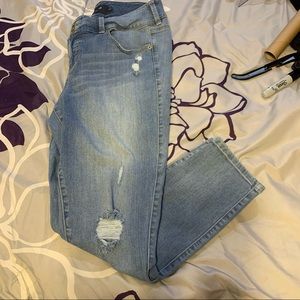 Torrid Jegging Crop Jeans